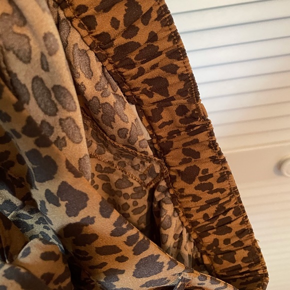 A New Day Print High-Rise Tie Waist Shorts NWT - Picture 5 of 5